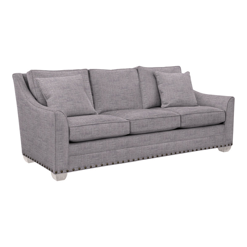 Canapé Nicholas, Gris colombe, Chenille nomade ardoise Crypton®, Oui