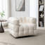Ashyiah 38" Wide Tufted Swivel Chair with Square Arm-83101704