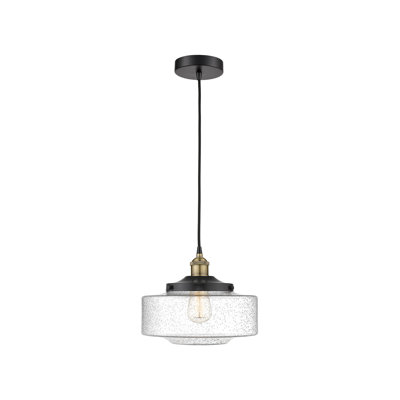 Luminaire suspendu tambour simple à 1 lumière Munniks