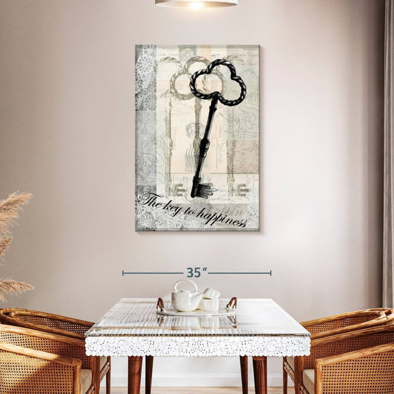 Tergel Key III, 45" H x 30" W