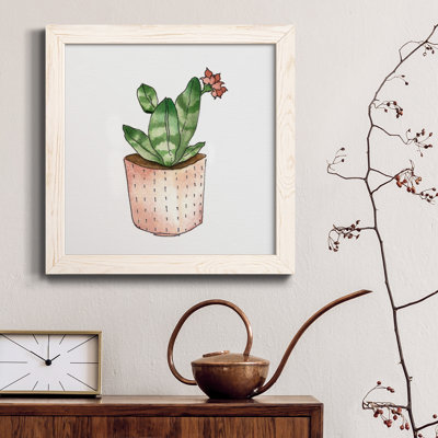 " Boho Greenery IV " Painting Print