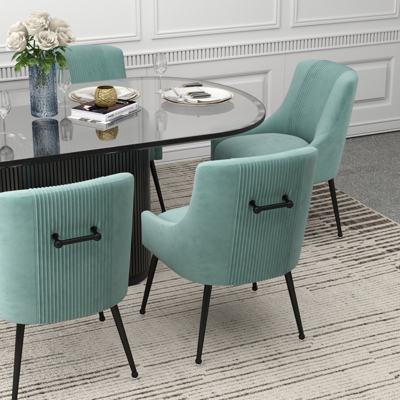 Chaise d'appoint Dinnington, Vert