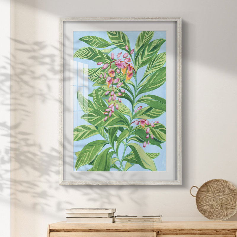 Marbrage sur toile tendue, H 19,5 po x l 16,5 po, Blanc