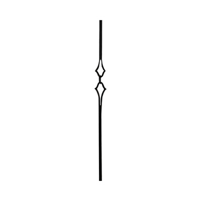 18" (4) French Black Extension Rods