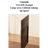 Bedside Table With Wheels - Folding Stand For Laptop And Reading, Adjustable Height Angle, Walnut Finish, Safe Design Wheels, Tilting Function Work, Versatile Accessory