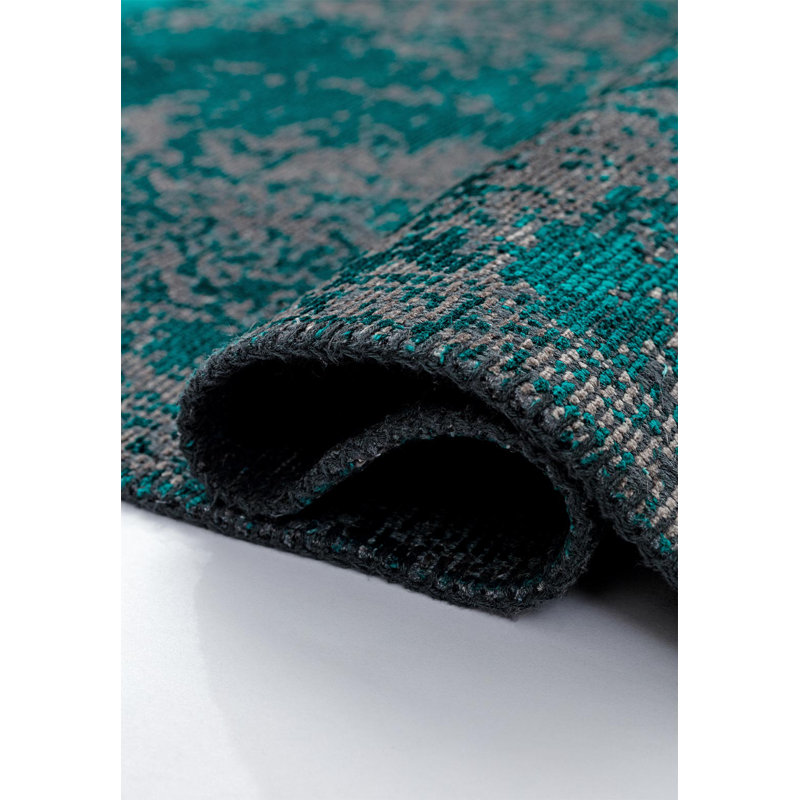 Rapture Abstract Area Rug, Square 9'10"