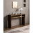 39.37" Brown Rectangular Solid Wood Console Table-107442443