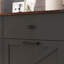 Armoire à poubelle double basculante de style champêtre-134749463
