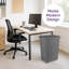 Ensemble de 2 petites poubelles à pédale avec roues Superio 48 po Superio-123539207