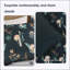 Ensemble de couette 4 pièces en microfibre à motif champignon pour lit double/queen avec coussin décoratif assorti (229 x 229 cm).-135278133