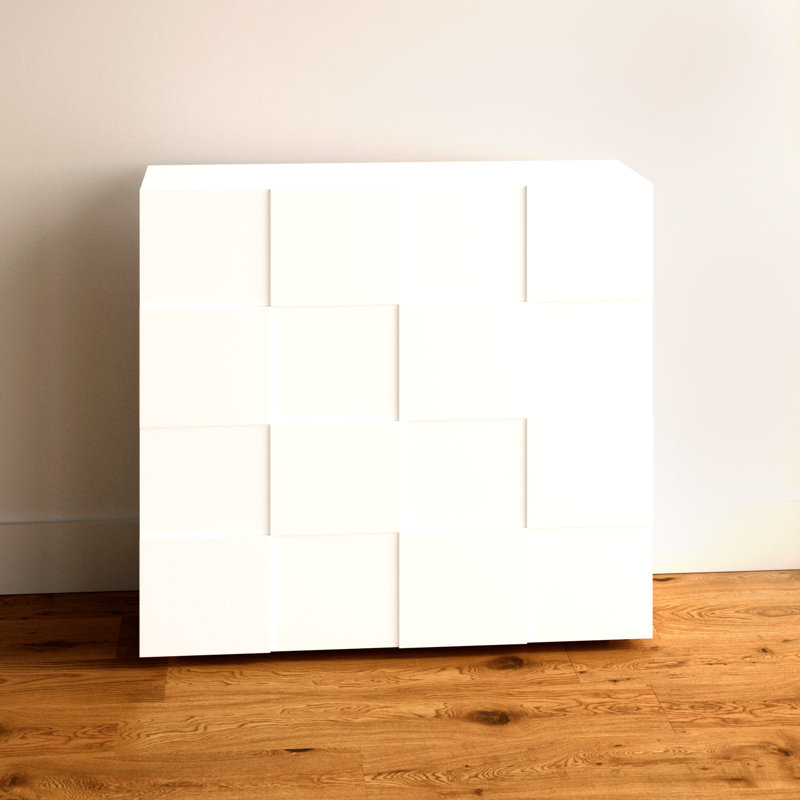 Bailee 121cm Sideboard, Gloss White