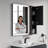 Elaris 9" Wall-Mounted Bathroom Cabinet-2069897717