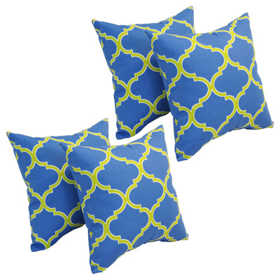 Outdoor Cushion Collection Indoor/Outdoor Geometric Throw Pillow