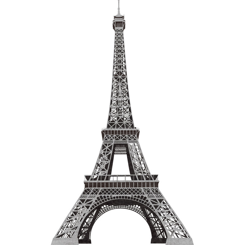 Cityscape And Architecture Non-Wall Damaging Wall Decal
