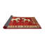Tapis traditionnel beige / rouge / mauve-777919198