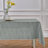 Gingham Check - 100% Pure Linen Tablecloth-99343735-99343747