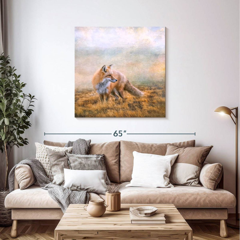 Brampt Seeking Mischief, 39" H x 39" W