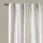 Madison Park Samara Poly Printed Single 50x84" Curtain Panel With Tufted Stripe And Lining-102188563
