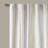 Samara Poly Printed Single 50x95" Curtain Panel With Tufted Stripe And Lining-102188564