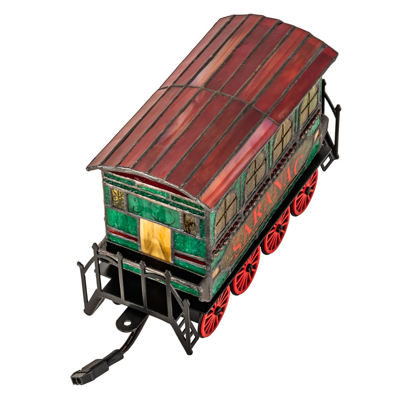 8.12'' Transportation Themed Lighted Art Glass