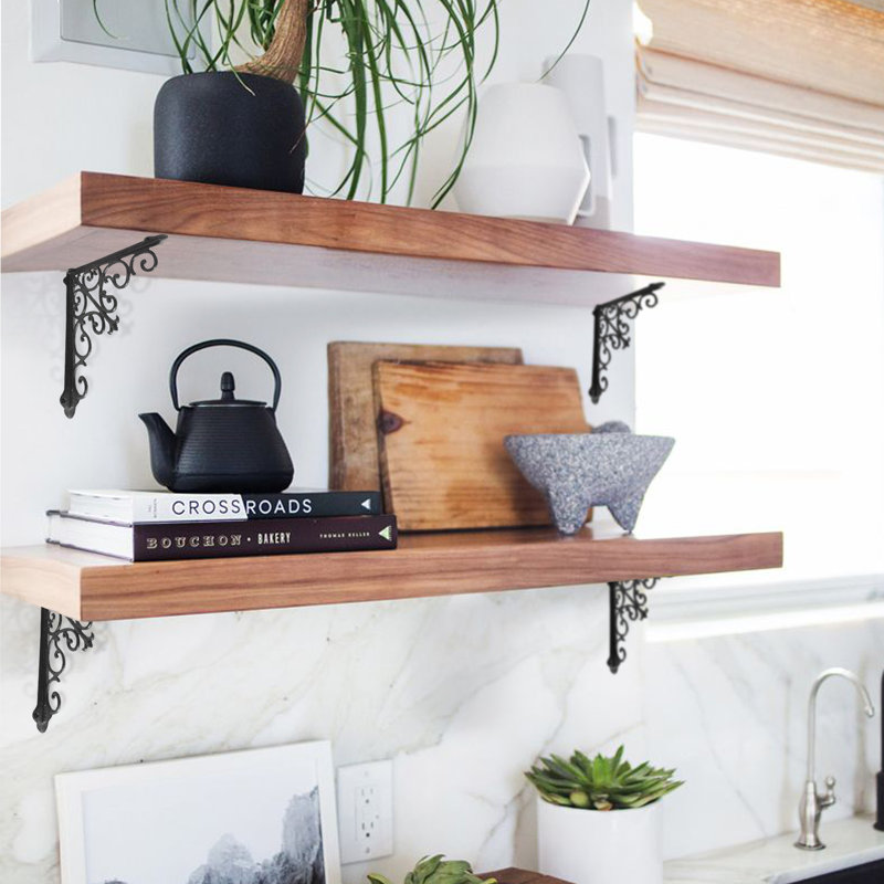 Hogansville Shelf Bracket, Black