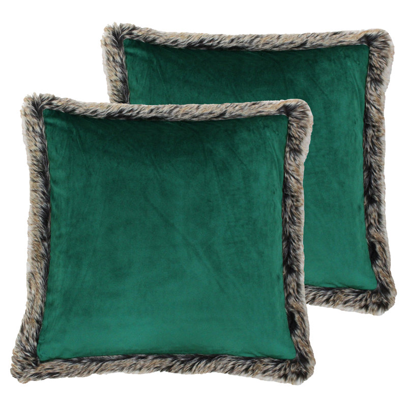 Square Cushion, Emerald