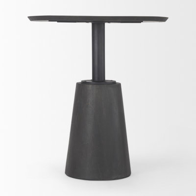 Round Metal Base Dining Table