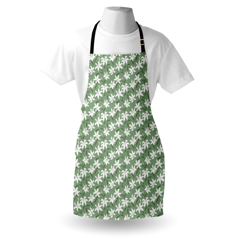 Floral Bib Apron