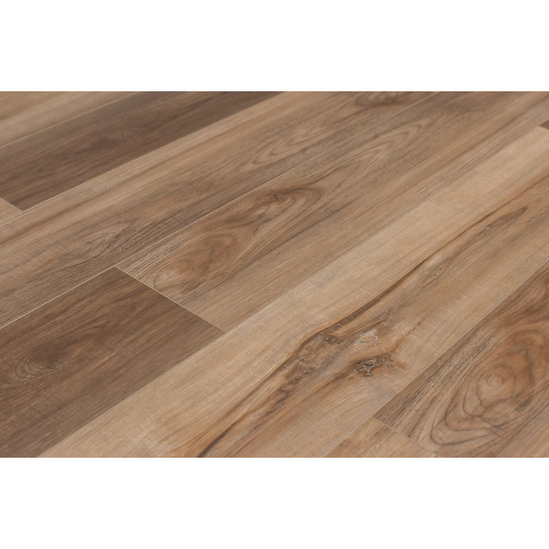 Planche de vinyle SPC 7 po x 7 po x 7 po, Séquoia Lithe