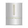 ZLINE 60" Autograph Edition 32.2 cu. ft. Built-in 4-Door French Door Refrigerator