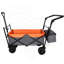 Avec poignée-poussoir, chariot pliable de 480 lb avec auvent, chariot de chariot-124641989