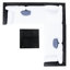 Ensemble de conversation modulaire avec coussins 4 pièces Chicago-1638421450