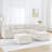 6 - Piece Upholstered Sectional-995908279