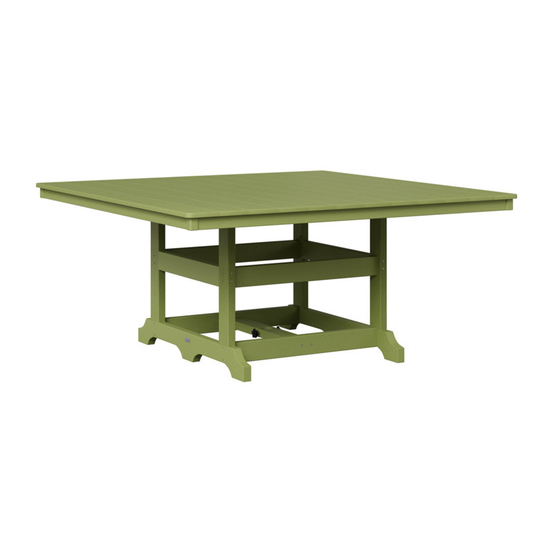 Table de salle à manger Berlin Classic, Vert kiwi, Kiwi Green