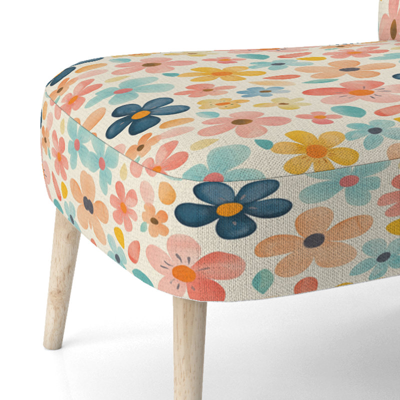 Chaise rembourrée For Teenagers, Chaise d'appoint sans accoudoirs