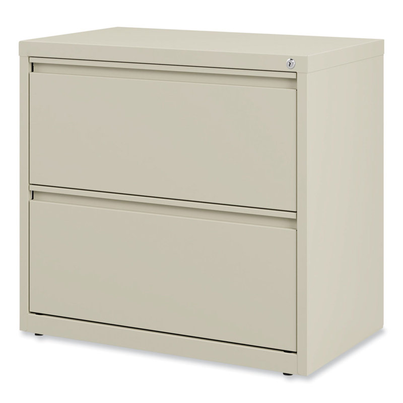 Putty 2-Drawer Lockable Mobile Legal Size File Cabinet