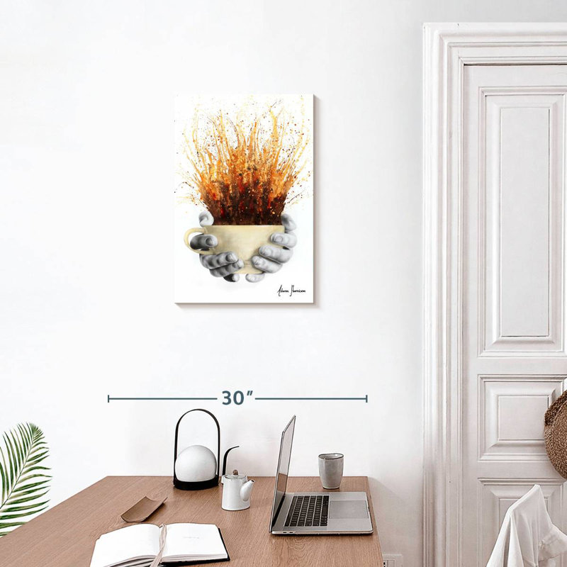 Yarlin Coffee Coffee Coffee, 24" H x 16" W
