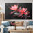 Palmea - Hibiscus Wall Art Print-106150866-134346692