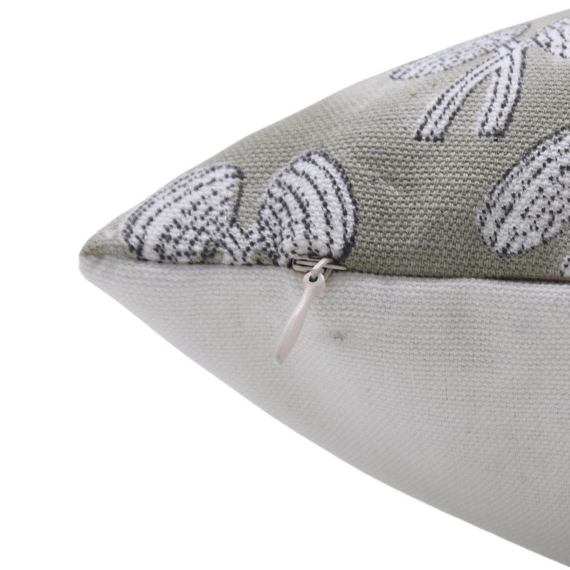 Housse de coussin en coton Mushk, H 36 po x l 14 po