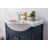 Armillia 30 " W Freestanding Standard Free Standing 1 Single Vanity Bathroom Vanity With Porcelain Top-627252157