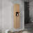 12" Bathroom Side Cabinet,Soft Close Doors,Float Mounting Design