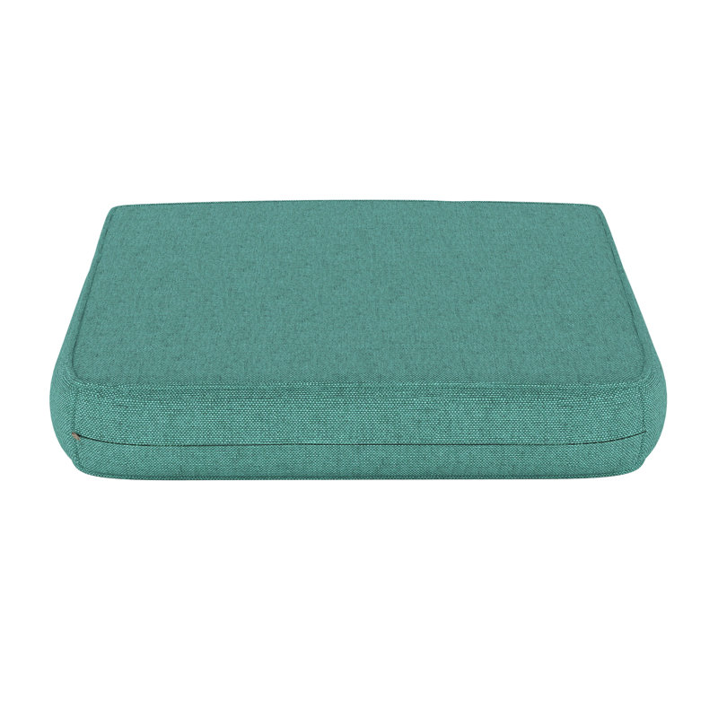 Outdoor Sunbrella® Seat Cushion, Cast Breeze Sunbrella® Plainweave, 20" W x 18" D