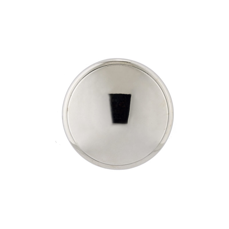 Poignée ronde surdimensionnée de 1 3/4 po de diamètre Expression, Nickel poli