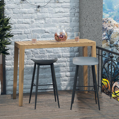 Counter Stool with Metal Frame
