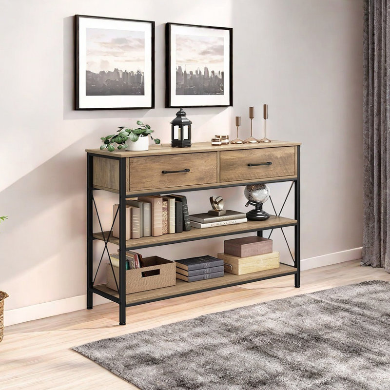 Console Iron Art, H 31,5 po x l 47,24 po x P 11,81 po
