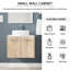 Ensemble de meuble-lavabo simple 24 po