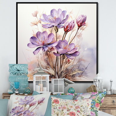 Art mauve zen mauve