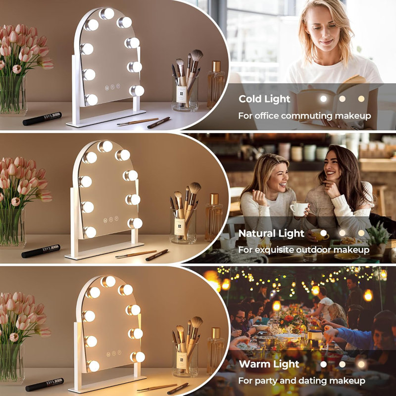 Miroir de maquillage Hollywood