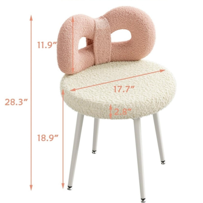 Tabouret d'appoint Brocken, Blanc