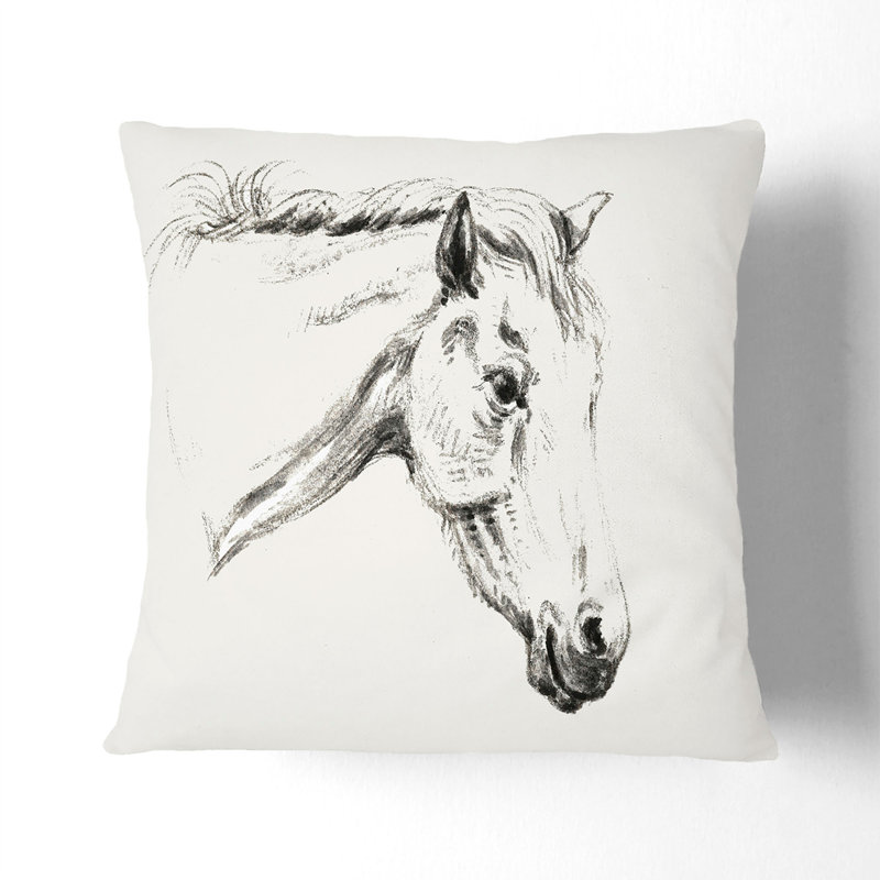 Square Cushion, Black, 40 x 40 cm